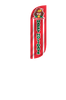 Image of Happy Holidays Feather Flag