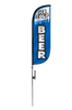 Image of Ice Cold Beer Feather Flag