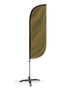 Image of Feather Flag Plain Colors