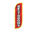 Image of Restrooms Feather Flag