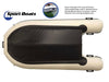 Image of Dolphin 8.8' Inflatable Fishing Boat | EVA Teak Deck Air Floor
