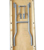 Image of 72" Rectangle Seminar Wood Folding Table
