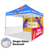 Image of 10x10 Custom Canopy Tent w/ Back & Side Walls