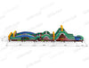 Image of 85 FT Dual Lane Extreme Obstacle Course Wet & Dry