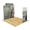 Image of Tension Fabric Trade Show Display with Portable Banner