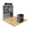 Image of Trade Show Display with Tension Fabric Backdrop