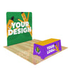 Image of Custom 10ft Trade Show Display with Table Cover