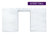 Image of 8' x 15' Party & Canopy Tent Standard Sidewall with Zipper Door