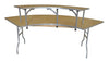 Image of Inner Bar Top Riser for 7.25 Foot Serpentine Folding Table