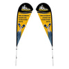 Image of Custom Teardrop Banner Flag