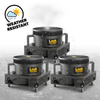 Image of Weather-Resistant Air Dancers® Blower (18" Diameter) 3-Pack