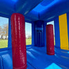 Image of Blue Gift Box Bouncer (No Blower)