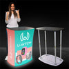 Image of Backlit Custom Square Trade Show Podium