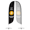 Image of BTM Machine 11ft Feather Flag