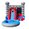 Image of Gray Castle Combo with Removable Pool (No Blower)