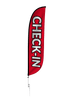 Image of Check-In Feather Flag