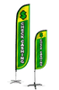 Image of Check Cashing Feather Flag