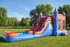 Image of 5-in-1 Super Combo Double Lane With Pool Marble CO2190-1M