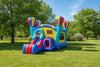 Image of SKY HIGH ADVENTURE COMBO | Commercial Inflatable Bounce House Combo - CO2200