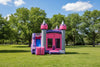 Image of 5x Jump & Splash Diamond Castle Commercial Inflatable Bounce House Combo - CO2329