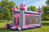 Image of 5x Jump & Splash Diamond Castle Commercial Inflatable Bounce House Combo - CO2329