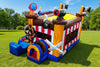 Image of 5 X Pirate Combo (Pool & Stopper) Commercial Inflatable Bounce House Combo - CO2331-P