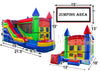 Image of 5X Jump Splash Castle Plus Pool and Stopper