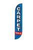 Image of Carpet Sale Feather Flag Blue & Red