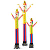 Image of Clown Air Dancers® Inflatable Tube Man