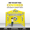 Image of Custom Canopy Tent with Three Back Walls