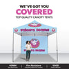 Image of Custom Canopy Tent with Back Wall