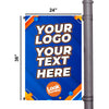 Image of Custom Light Pole Banner