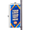 Image of Custom Light Pole Banner