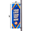 Image of Custom Light Pole Banner