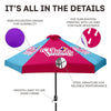 Image of Pelican's Snoballs Large Market Umbrella (6-Panel)