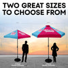 Image of Pelican's Snoballs Large Market Umbrella (6-Panel)