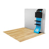Image of FastZip™ Waterfall Shelving w/ Media Mount Add-on