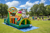 Image of Easter Bunny Wonderland Commercial Inflatable Obstacle Course - IG5101-EBW