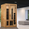 Image of ***New 2026 Model*** Dynamic "Gracia" 1-2 Person Ultra Low EMF FAR IR Sauna (DYN-6119-01 Elite)