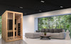 Image of Dynamic "Santiago" 2 Person Low EMF FAR IR Sauna (DYN-6209-01)