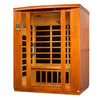 Image of Dynamic "Bellagio" 3 Person Low EMF FAR IR Sauna (DYN-6306-01 / DYN-6306-02)