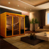 Image of Dynamic "Monaco" 6 Person Ultra Low EMF FAR IR Sauna (DYN-6996-01 Elite)