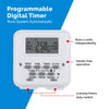 Image of XPOWER Everest Programmable Sanitizing System (PSS), Automatic Overnight Indoor Air Quality Solution, 2000 CFM HEPA Air Purifier, Digital Timer, IAQ
