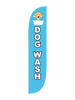 Image of Dog Wash Feather Flag