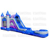 Image of 15'H Single Lane Bounce N Dip Marble with Pool by eInflatables