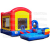 Image of 18'H Jump N Splash Funhouse w/ Pool by eInflatables