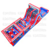 Image of 16'H Mega Infusion Obstacle 1-3 with Pool by eInflatables