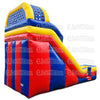 Image of 20'H Dual Lane Dry Slide with Side Exits by eInflatables