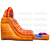 Image of 18'H Fire N Splash with Pool by eInflatables