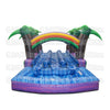 Image of 10'H Towering Palms 3 Lane Run N Splash by eInflatables